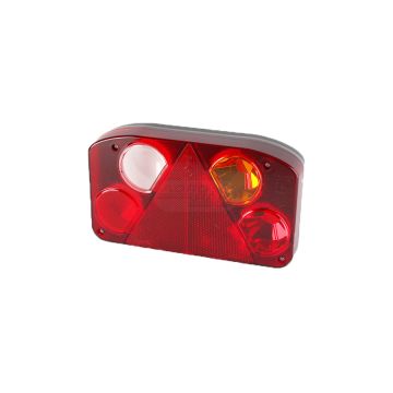 Combined rear light with HOR 68 reflective triangle - right HORPOL