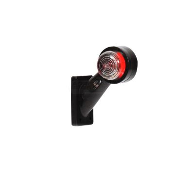 Combiné feu de position avant-arrière, 12V-24V + câbles 12cm LgY-S 0,75mm2