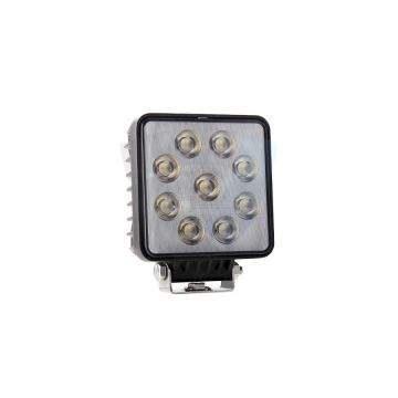 Lampe de travail carrée. 36 LED 36V, IP68