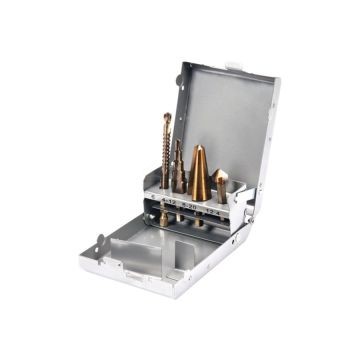 Sada univerzálnych vrtákov s uchytením HEX YATO 4 ks