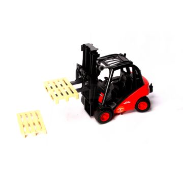 Vozík Linde H30D s 2 paletami Bruder 02511