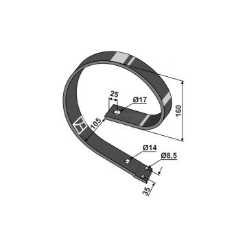 VNITŘNÍ PRUŽINA 3000300 IND