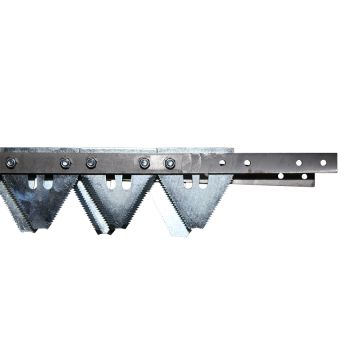 Pás nožů typ SCHUMACHER DÉLKA 6,20m (bez hlavice) 79 nožů 5,92m.