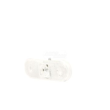 Feu de gabarit avant combiné LED, 12V–24V, avec réflecteur et câble de 22 cm WAŚ