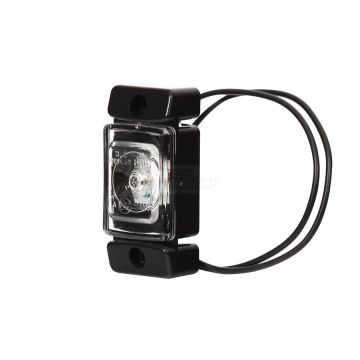 Feu de position avant à LED, monofonction, 12V–24V, avec câble de 22 cm WAŚ