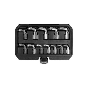 Sada kloubových očkových kľúčov otvorených YATO 3/8" 12 ks