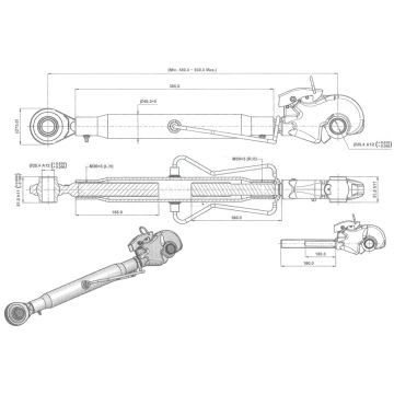 Centrální konektor MASSEY FERGUSON