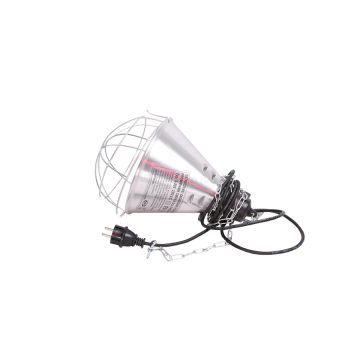 Radiant luminaire with switch