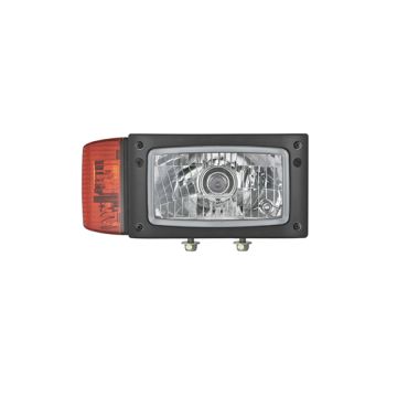 Phare avant type H4 avec connecteur DT04-6P intégré - droit WESEM