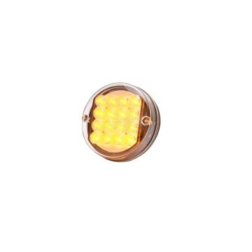 Zadné jednofunkčné LED svetlo smeru jazdy, 24V, s káblom 38 cm WAŚ
