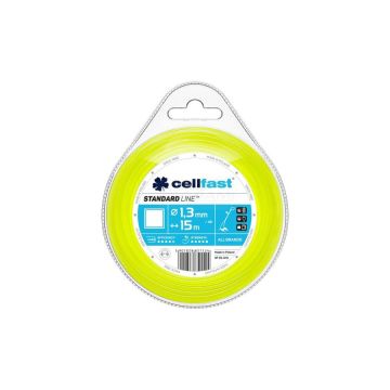 Rezacia struna STANDARD - štvorcová 1,3 mm, 15 m