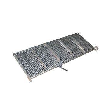 End louvered sieve. Dimensions: 1229x460 MODEL: 975/1072/1075, 1175, 1174