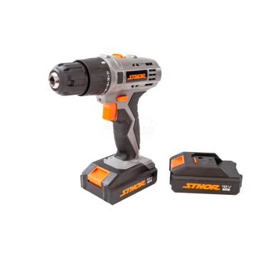 18V drill/driver 2 rechargeable Li-Ion 2.0Ah batteries