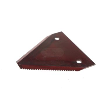 Čepel kosy, V-82,3 mm, Šířka 76 mm, Otvor 5,5 mm, rozteč otvorů 51,5 mm - balení 25 kusů