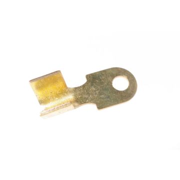 Brass eyelet end thick