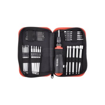 Sada - skrutkovač s koncovkami YATO 28 ks