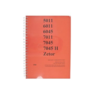 katalóg ZETOR 5011/7045 222212337 ČESKÝ VÝROBOK