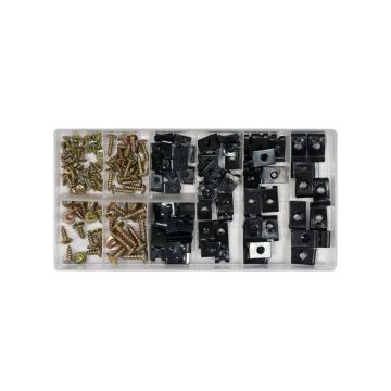 Skrutky a podložky do karosérie mix veľkostí YATO 170 ks