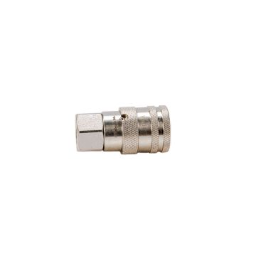 Hydraulic quick coupling dry break socket G1/4"BSP internal thread ISO16028