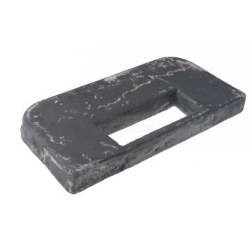 Frontgewicht am Seitenträger