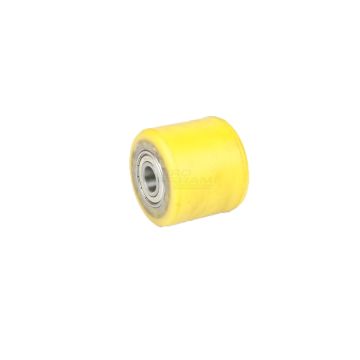 Jeu de rouleaux en aluminium-polyuréthane. avec roulement