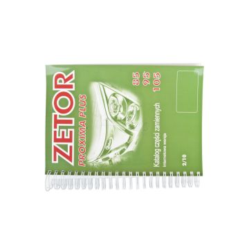 Katalóg PRX PLUS - 85,95,105 222212554 WYD.2/10 Zetor