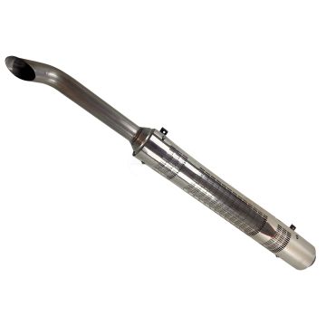 SILENCIEUX SANS EXTRACTION D'AIR CASE IH KPL AVEC COUVERCLE