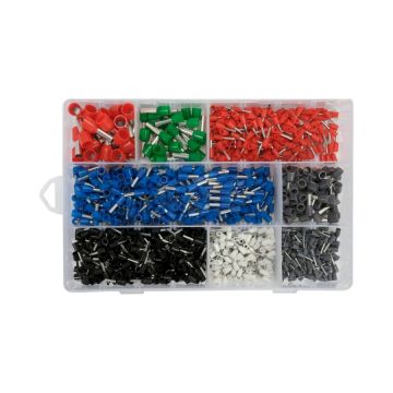 Sada koncoviek a konektorov na káble YATO 1200 ks