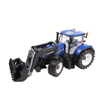 Traktor New Holland T7 s čelným nakladačom Bruder 03121