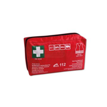 DIN DUO autolekárnička s reflexnou vestou