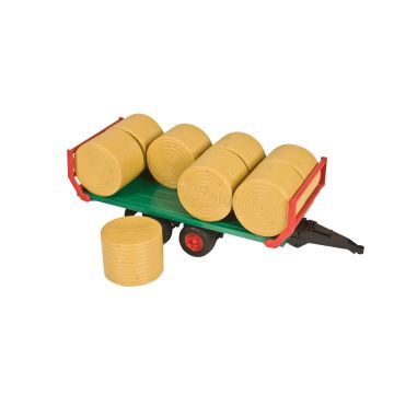 Transportný príves + 8 balíkov Bruder 02220