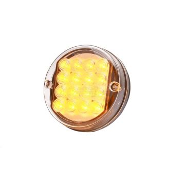 Jednofunkčné zadné LED svetlo smeru jazdy, 12V, s káblom 38 cm WAŚ