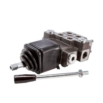 2-sekční hydraulický rozvaděč, max. 40L, s joystickem W-ROZ40L/2J WARYŃSKI Waryński