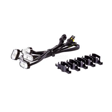 Sada 5 univerzálnych pracovných lámp HORPOL na osvetlenie pracovného priestoru strojov HORPOL