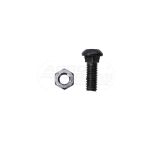 MUSHROOM HEAD BOLT M12X35 (WITH SQUARE UNDERSINK) PREMIUM