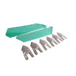 SET OF 18" BLADES + KNOCK ON CHISELS ORIGINAL