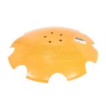 Plate: 510x4 mm holes: 5 spacing: 98mm BORON STEEL