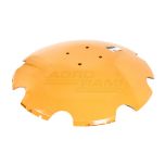 Plate: 510x5 mm holes: 4 spacing: 120mm BORON STEEL