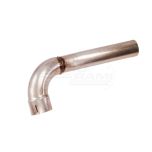 Elbow/centre pipe B69148 L168524 INOX/INOX STEEL (internal mounting - 76mm )