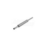 Silencer round straight outlet INOX