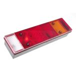 Combination rear lamp without right side light, 12V-24V