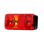 Rear combination lamp with reflective device, left, 12V-24V