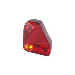 Combination rear lamp with a reflective triangle HOR56 (right corner with fog light)