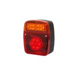 Combination rear lamp, 12V-24V + cables 200cm YLY-S 4x0.75mm2, diodes