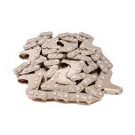 Pulling chain for corn mowing attachments