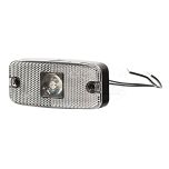 Combination front marker lamp, 12V-24V + cables 22cm LgY-S 0.75mm2, diodes