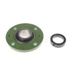 Housing with bearings. Fi45/4 holes.