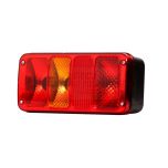 Rear combination lamp with reflective device, left, 12V-24V