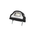 Lampe de plaque d'immatriculation, monofonction, 12V-24V + câbles 17cm LgY-S 0,75mm2, diodes