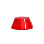 Low red lamp shade